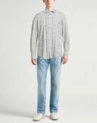 Massimo Alba Mens Shirt Light in Grey