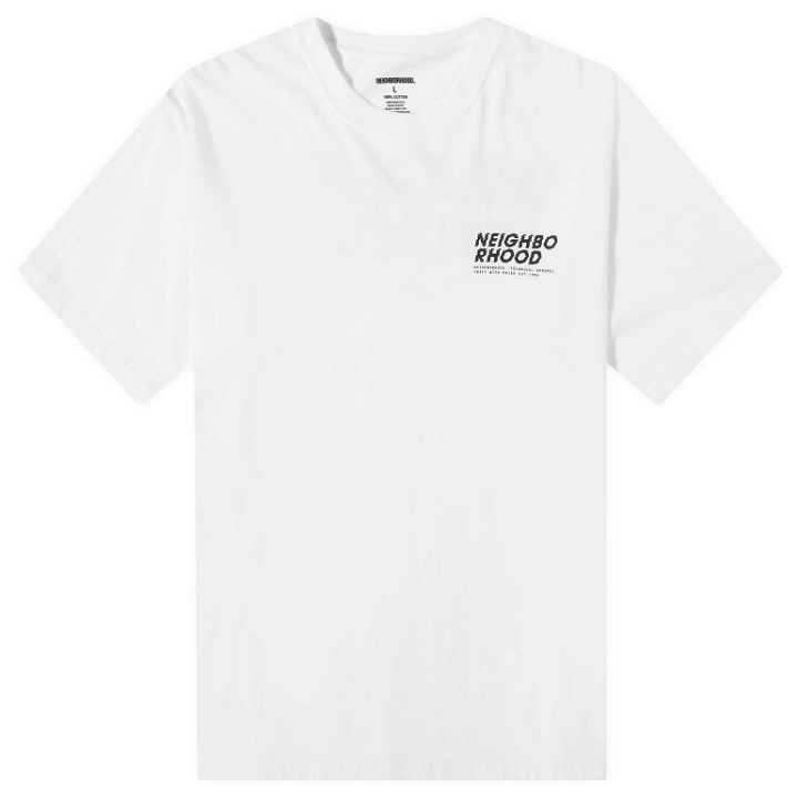 Photo: Neighborhood Men's 20 Printed T-Shirt in White