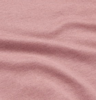 Theory - Air Essential Cotton and Cashmere-Blend T-Shirt - Pink