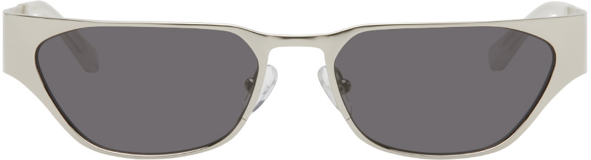 A BETTER FEELING Silver Echino Sunglasses