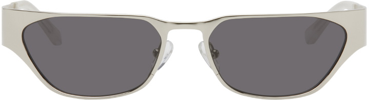 Photo: A BETTER FEELING Silver Echino Sunglasses