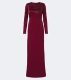 Oscar de la Renta Beaded gown