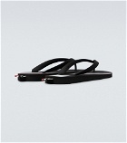 Thom Browne - Rubber thong sandals