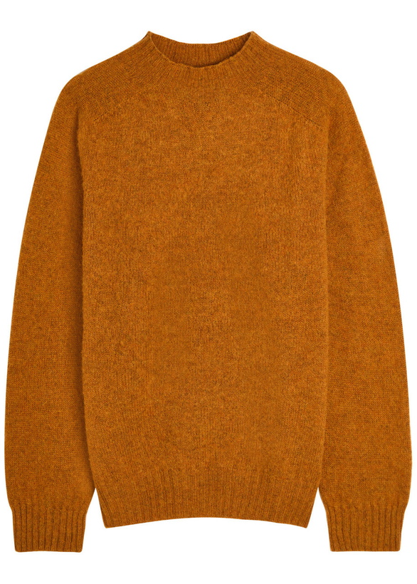 Photo: Ymc Montland Wool Jumper Orange