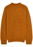 Ymc Montland Wool Jumper Orange