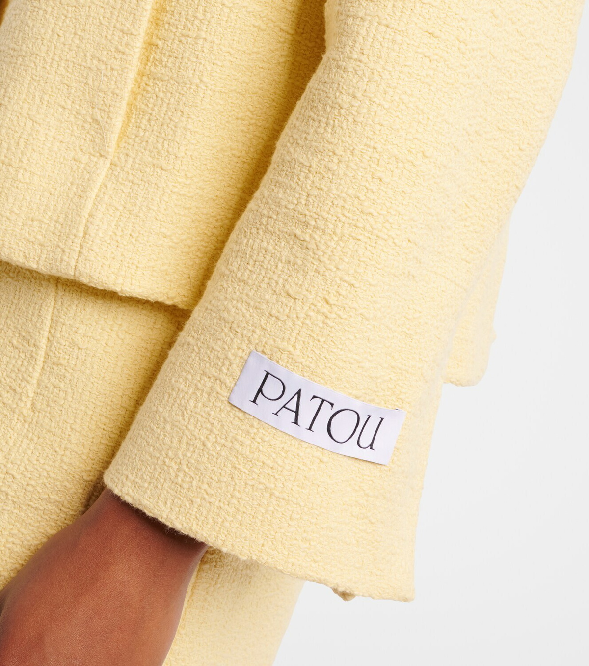 Patou Cropped cotton jacket