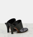 The Row Signum leather mules