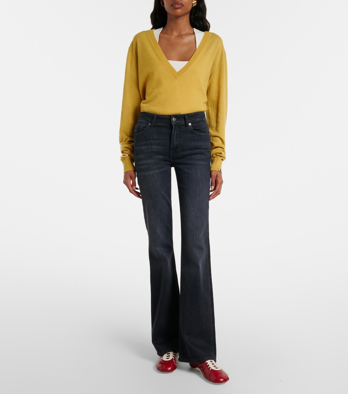 7 For All Mankind Leggy bootcut jeans