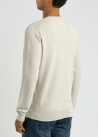 Belstaff Drift Cotton-blend Jumper Beige