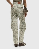 ROTATE Birger Christensen Printed Denim Cargo Pants Grey Womens Casual Pant