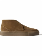 Mr P. - Larry Split-Toe Regenerated Suede by evolo® Chukka Boots - Brown