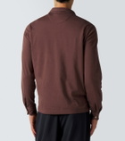 Fedeli Cotton piqué polo shirt