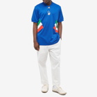 Adidas Men's Italy Icon Jersey in Team Royal Blue