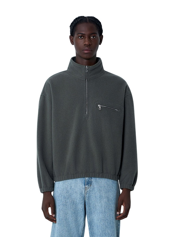 Photo: RIER Zip-Up Fleece Sweatshirt