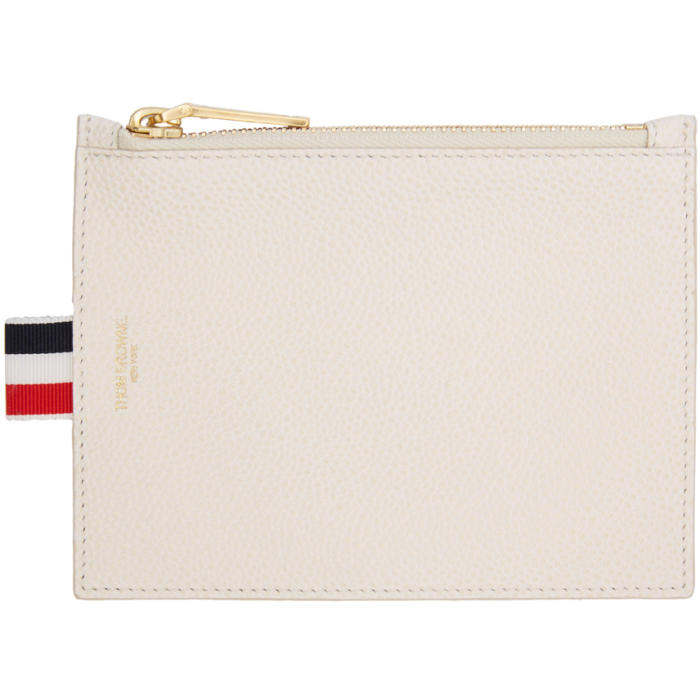 Photo: Thom Browne Off-White Small Coin Purse