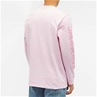 Jacquemus Men's Ciceri Long Sleeve Rose T-Shirt in Pink