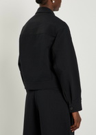Studio Nicholson Casual Cotton and Linen-blend Jacket Black