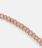 Shay Jewelry 18kt rose gold bracelet with sapphires and diamonds