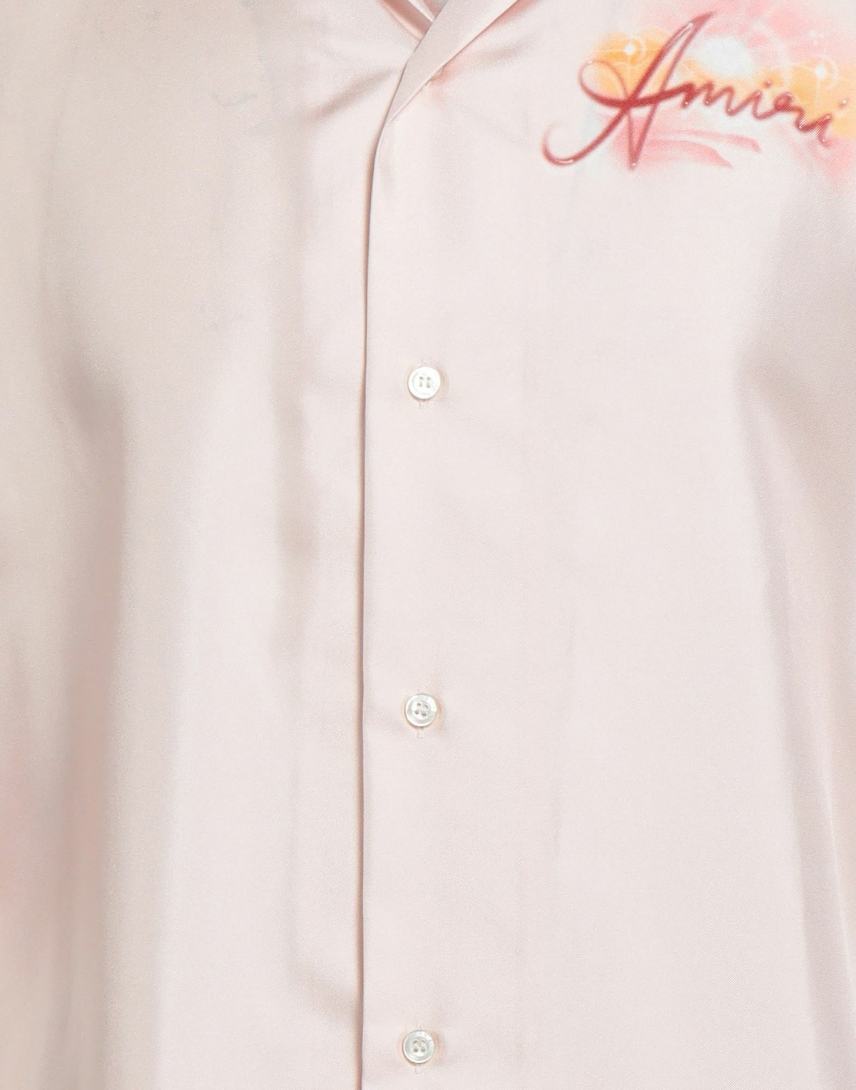 Amiri Mens Shirt in Light pink