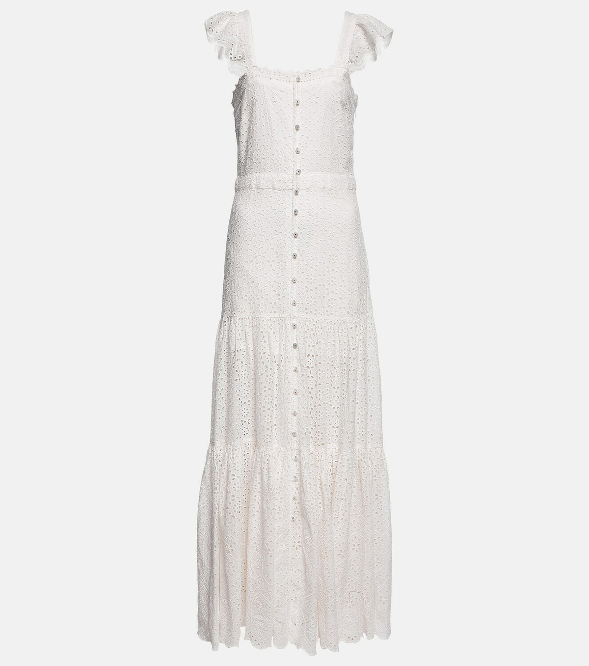 Veronica Beard Aislin broderie anglaise cotton maxi dress Veronica Beard