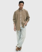 CLOSED FORMAL ARMY SHIRT Beige Mens Longsleefe