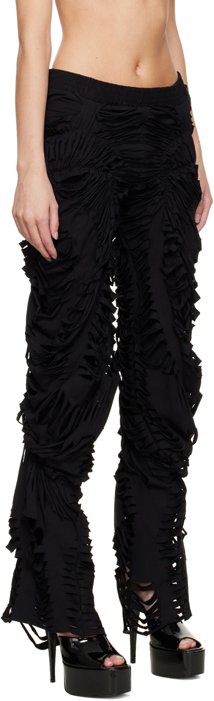 Sia Arnika Black Cut Trousers
