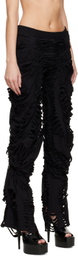 Sia Arnika Black Cut Trousers