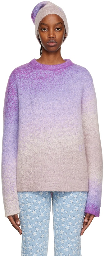 Photo: ERL Purple Gradient Sweater