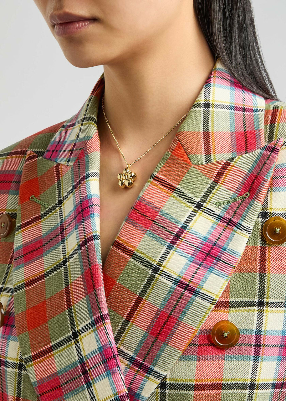 Marc Jacobs Daisy Balloon Necklace - Gold - One Size