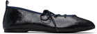 Paloma Wool Navy Pina Ballerina Flats