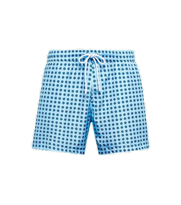 Photo: Kiton - Floral swim shorts