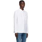 Gucci White Pinpoint Shirt