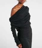 Entire Studios Bound cotton-blend jersey maxi dress