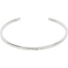 MM6 Maison Margiela Numeric Minimal Signature Cuff Bracelet