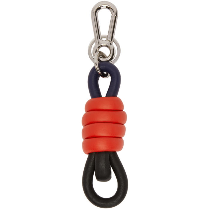 Photo: Loewe Tricolor Knot Keychain 