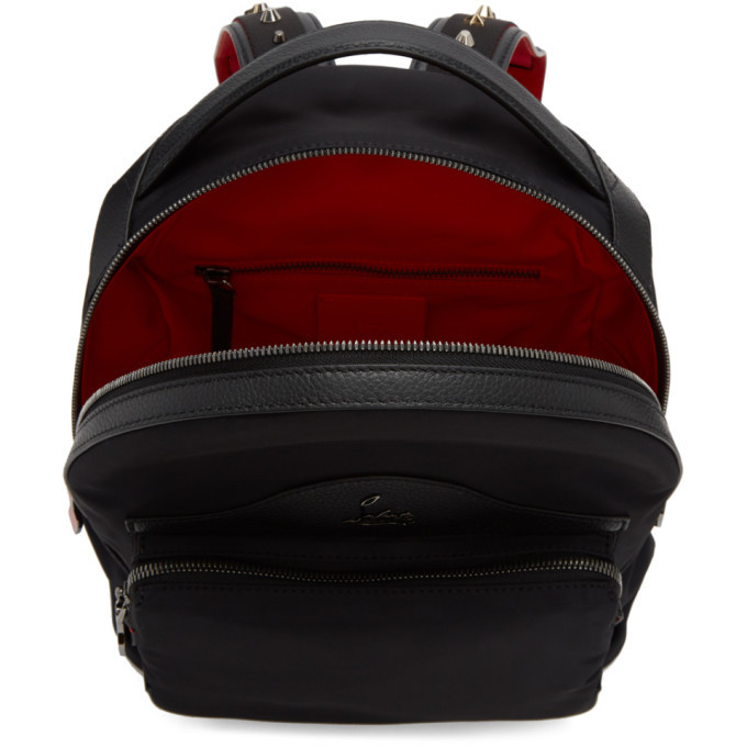 Christian Louboutin Black Backloubi Backpack Christian Louboutin