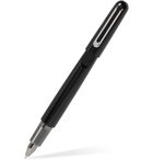 Montblanc - Montblanc M Resin and Platinum-Plated Ballpoint Pen - Black