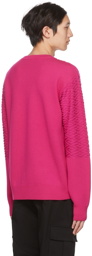 Versace Pink La Greca Sweater