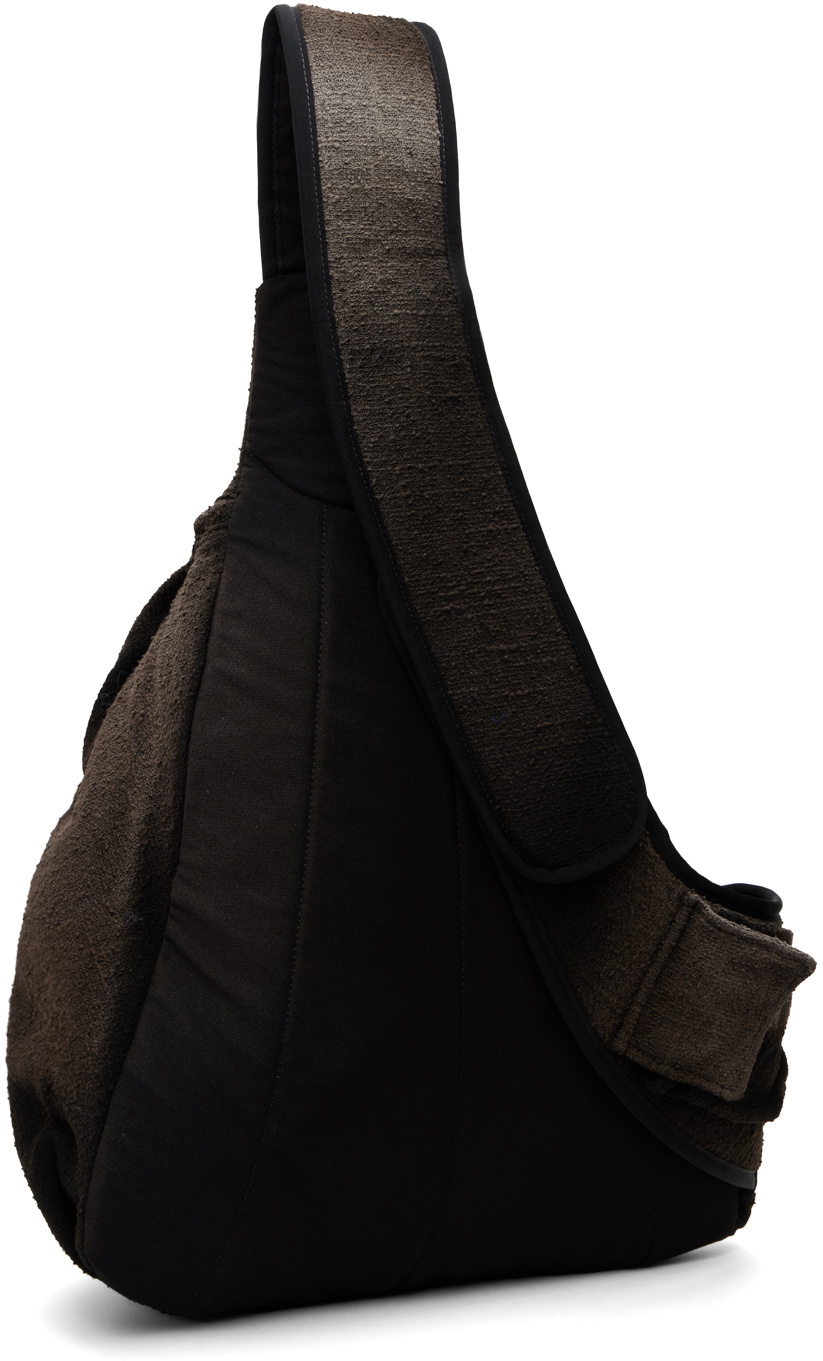 JiyongKim Black Sun-Bleached Sling Bag