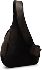 JiyongKim Black Sun-Bleached Sling Bag