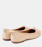 See By Chloé Jodie quilted faux leather ballet flats