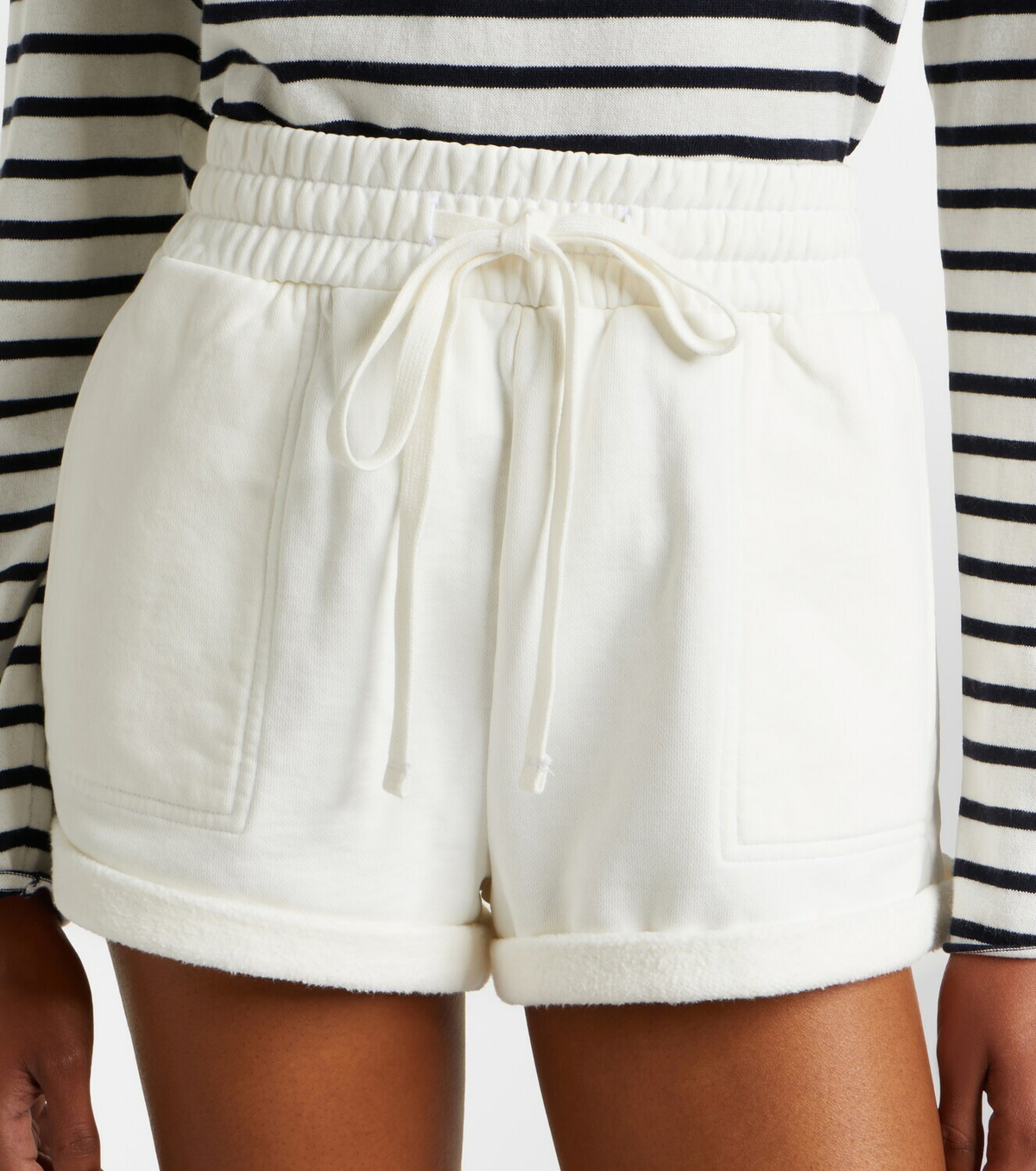 Citizens of Humanity Vivienne cotton fleece shorts