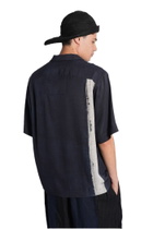 Ziggy Chen Shirt In Blue Silk
