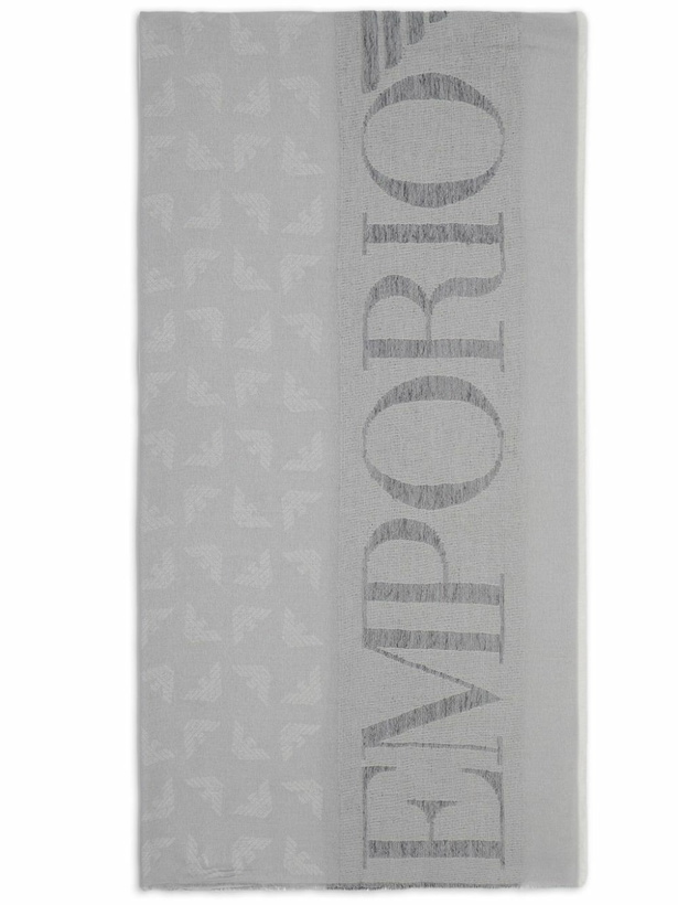 Photo: EMPORIO ARMANI - Logo Scarf