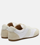 Lemaire Soft suede-trimmed sneakers