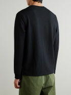 Onia - Waffle-Knit T-Shirt - Black
