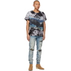 AMIRI Blue MX1 Camo Jeans