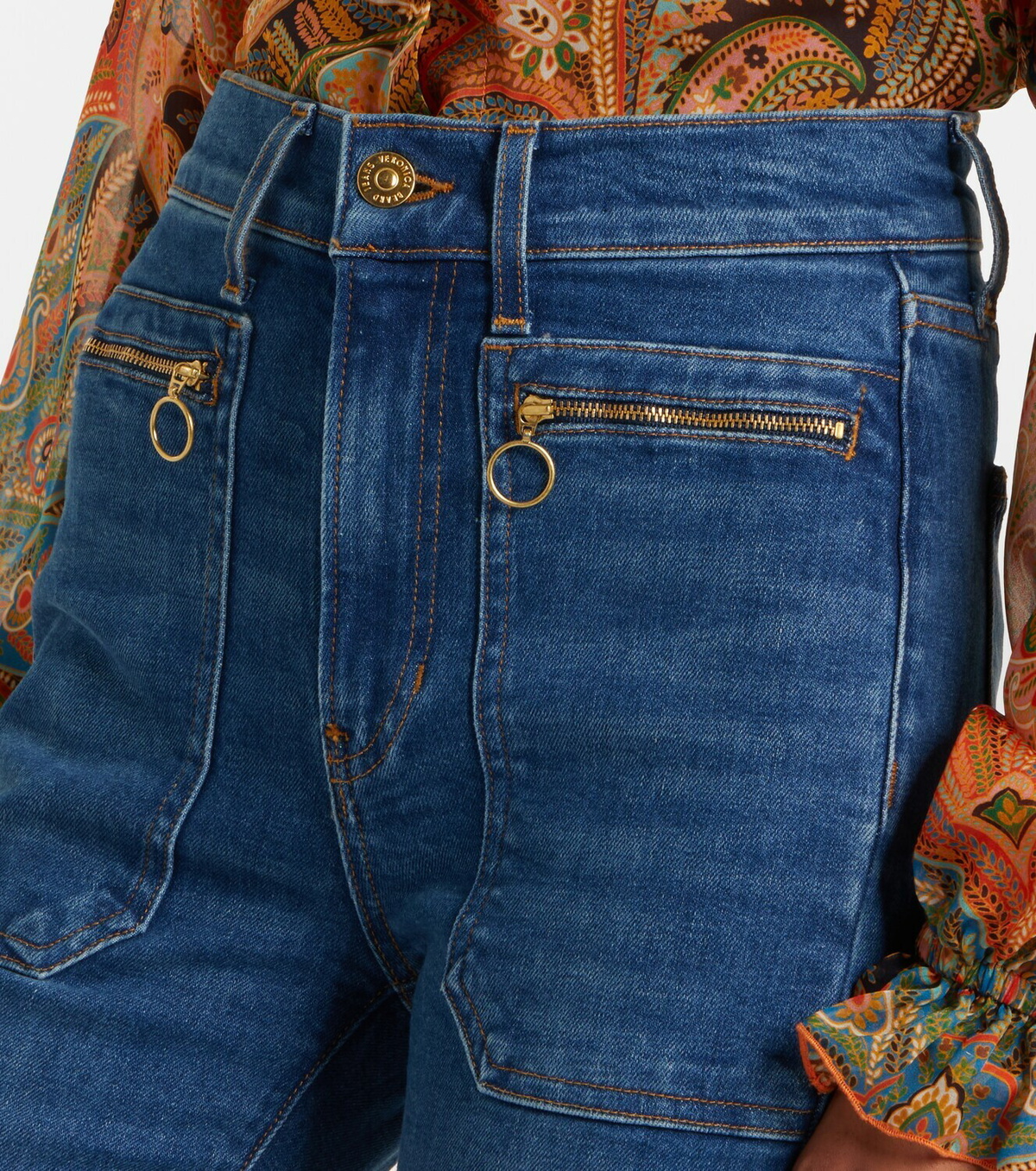 Veronica Beard Beverly flared jeans