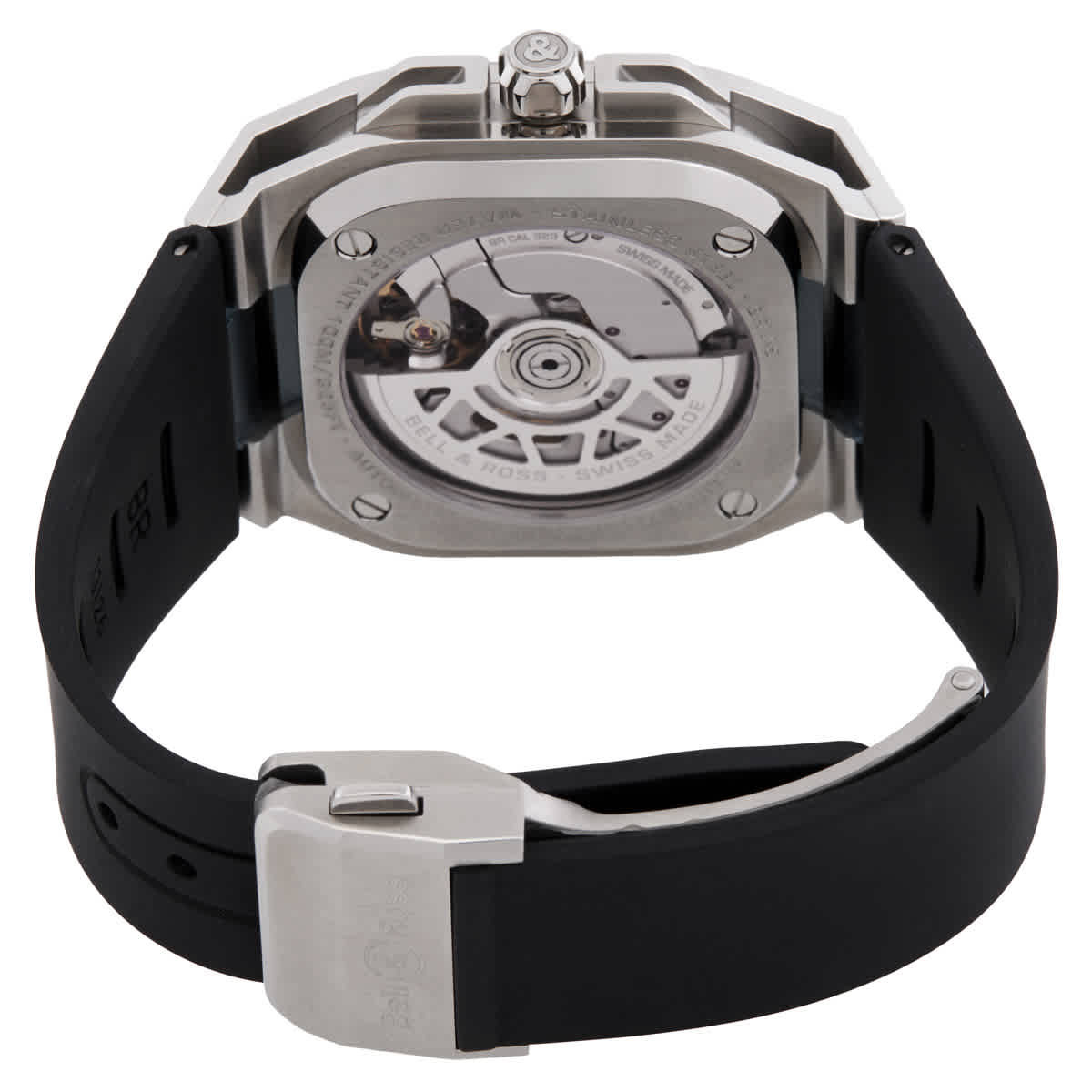 Bell and Ross BR-X5 Automatic Black Dial Unisex Watch BRX5R-BL-ST/SRB