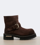 Balenciaga Venom Mini suede ankle boots